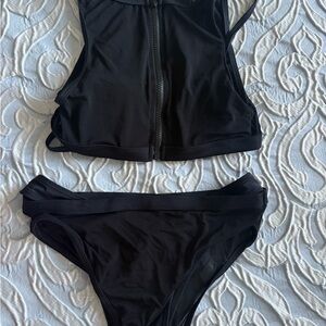 Black Women's Swimwear Set